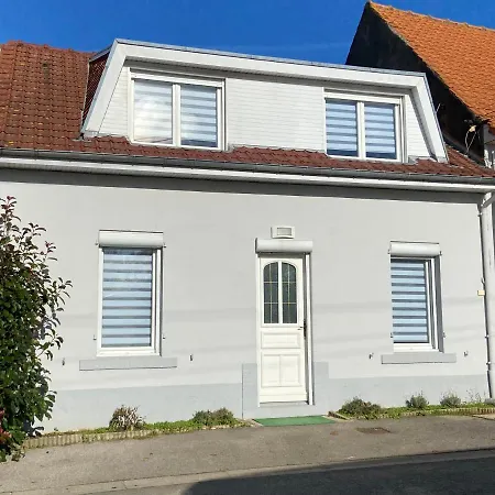 Maison De Village Avec Jardin 15mn Des Plages, Wifi, 2 Chambres, Jardin Hesdin-lʼAbbé